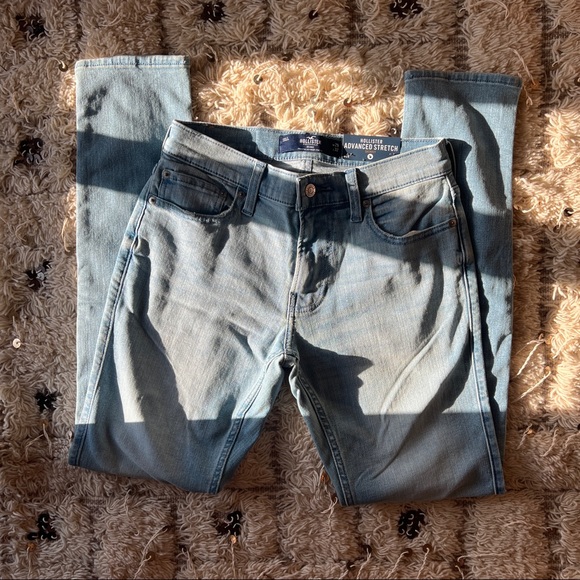 NWT Mens Hollister Light Wash Skinny Jeans - Picture 6 of 6